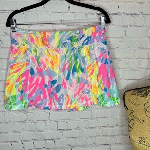 Lily Pulitzer sporty skort, Size small and Multicolored.